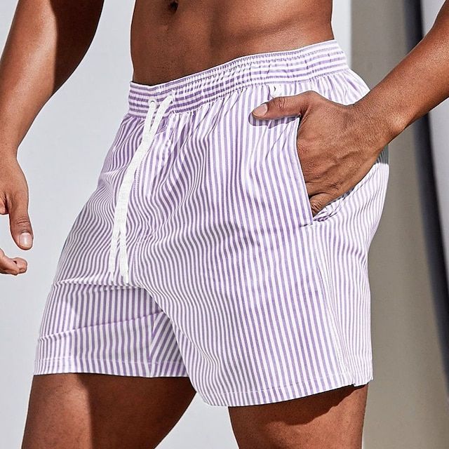 Pantaloncini da bagno classici da uomo ad asciugatura rapida – Comodi, leggeri, stile da spiaggia