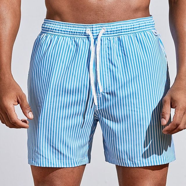 Pantaloncini da bagno classici da uomo ad asciugatura rapida – Comodi, leggeri, stile da spiaggia