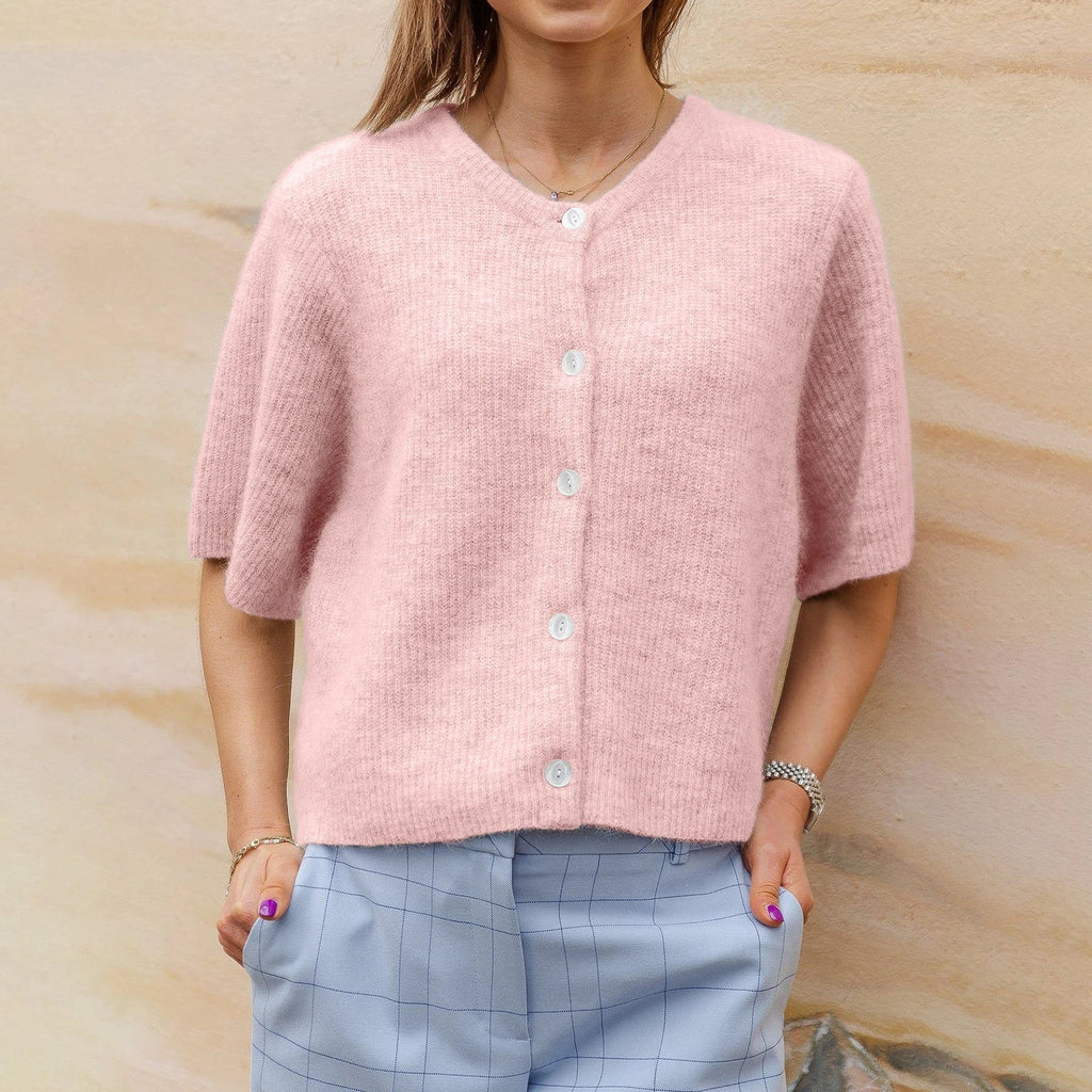 Gilet streetwear pour femme à manches courtes - Moderne et léger