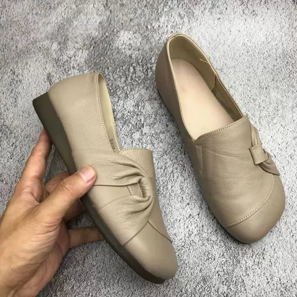 Scarpe da donna in pelle con supporto plantare – Calzature comode ed eleganti