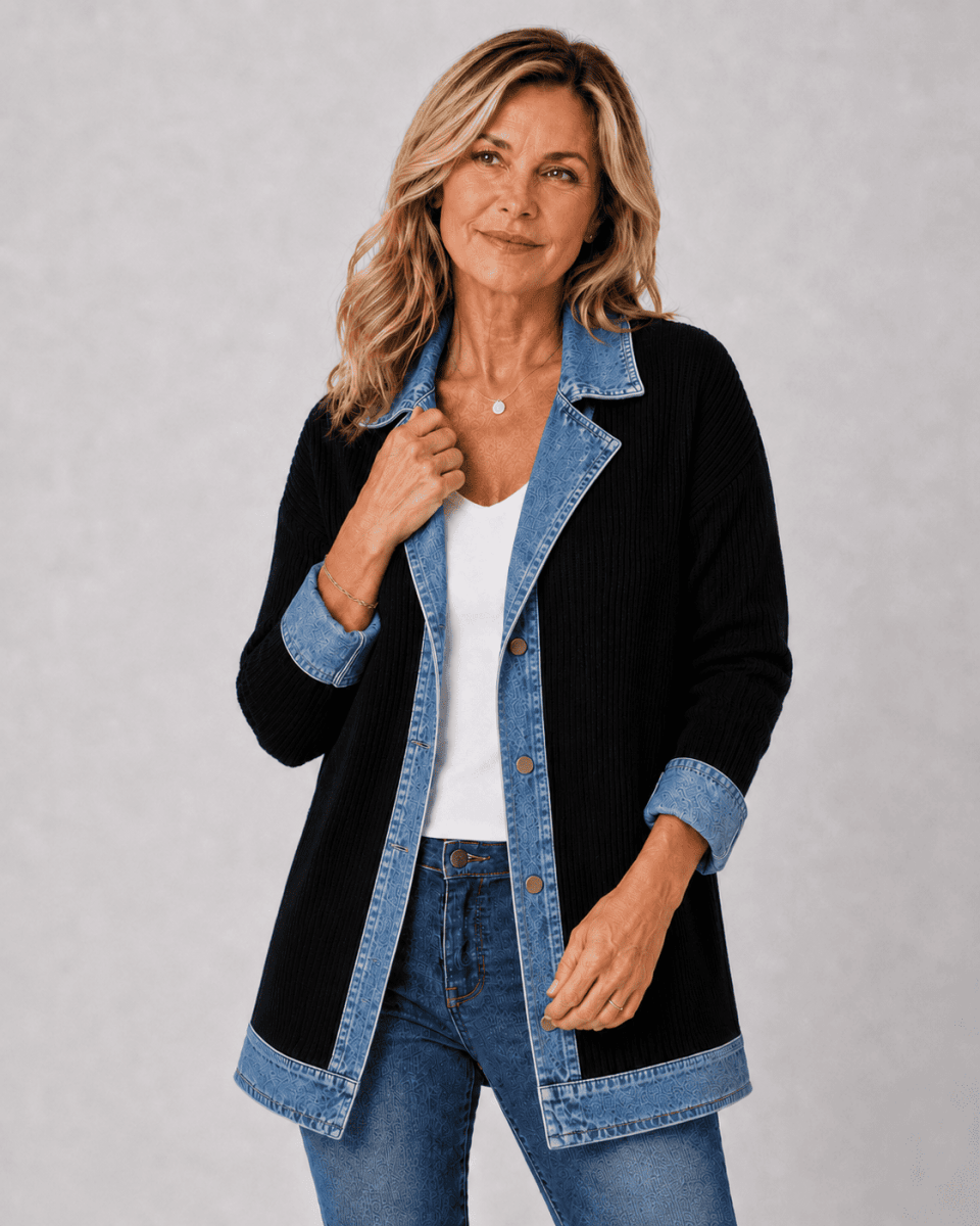 Giacca donna in denim relaxed fit - Casual leggera e versatile
