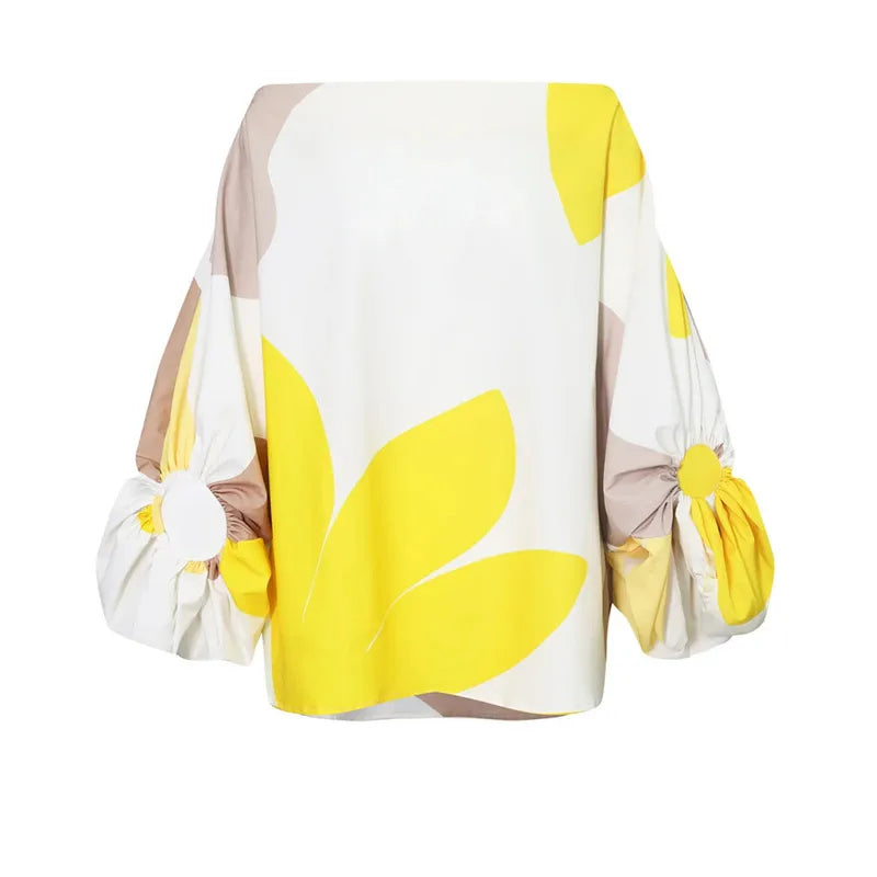 Abito midi donna monospalla – Vestito a portafoglio elegante con scollo asimmetrico