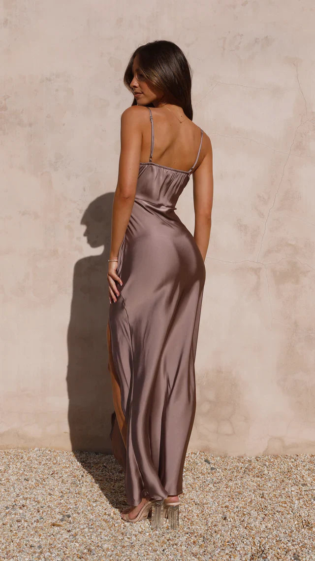 Abito maxi da donna – Raffinato e da cerimonia