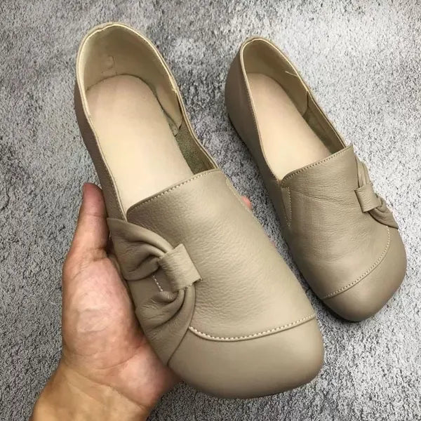 Scarpe da donna in pelle con supporto plantare – Calzature comode ed eleganti