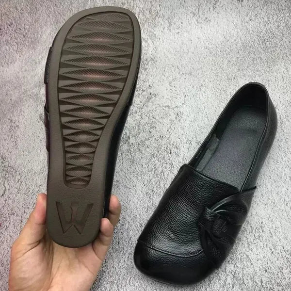 Scarpe da donna in pelle con supporto plantare – Calzature comode ed eleganti