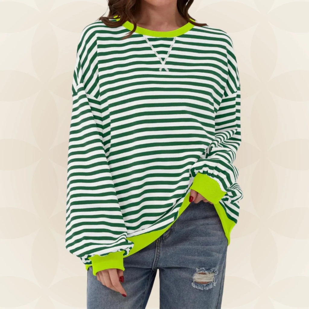 Pull rayé pour femme Juliana - Décontracté et léger