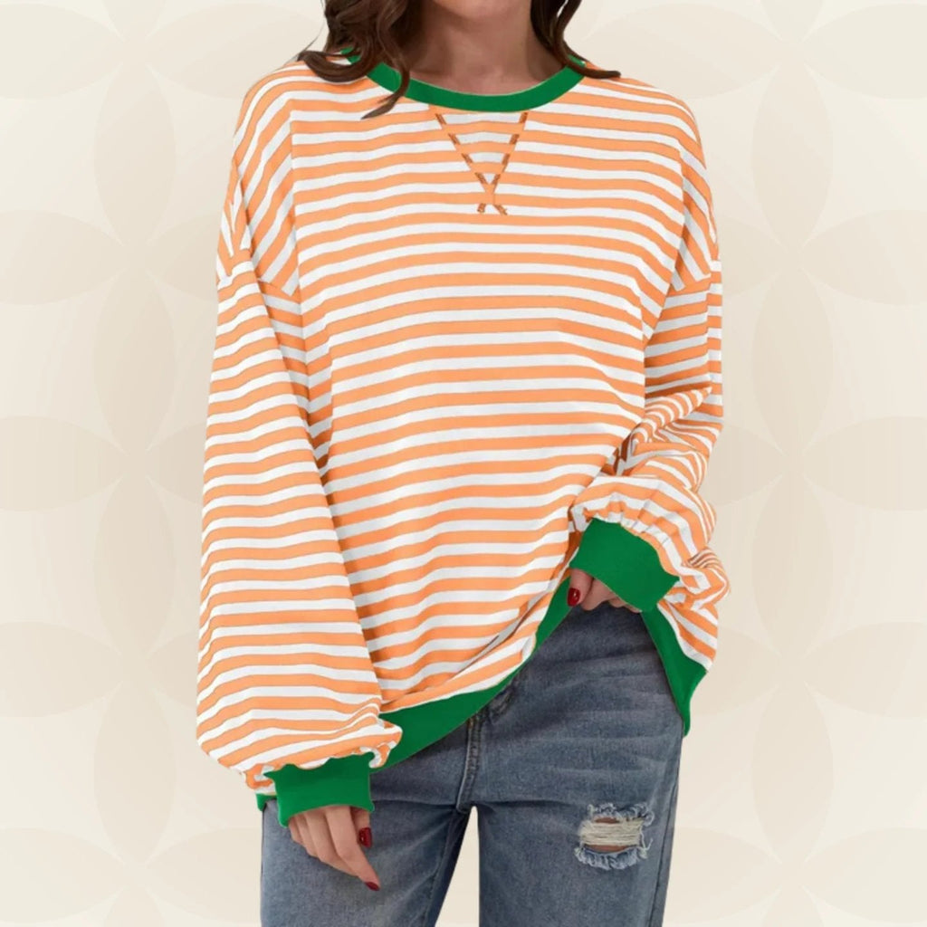 Pull rayé pour femme Juliana - Décontracté et léger