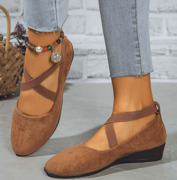Scarpe ballerine con zeppa chiusa – Eleganti e comode ballerine per tutti i giorni
