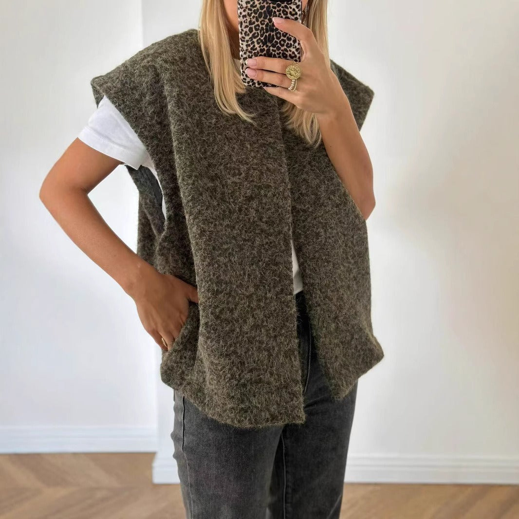 Cardigan til kvinder med lommer - Blød og alsidig