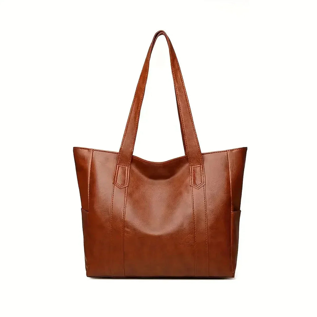 Borsa a Spalla Donna in Vera Pelle – Stile Classico Elegante per Tutti i Giorni