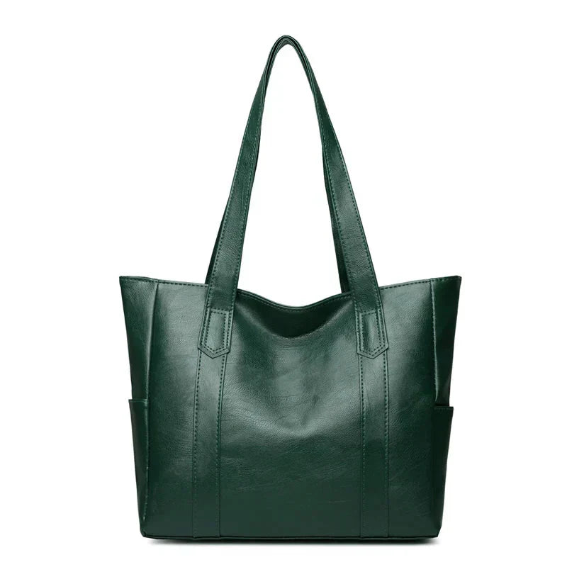 Borsa a Spalla Donna in Vera Pelle – Stile Classico Elegante per Tutti i Giorni