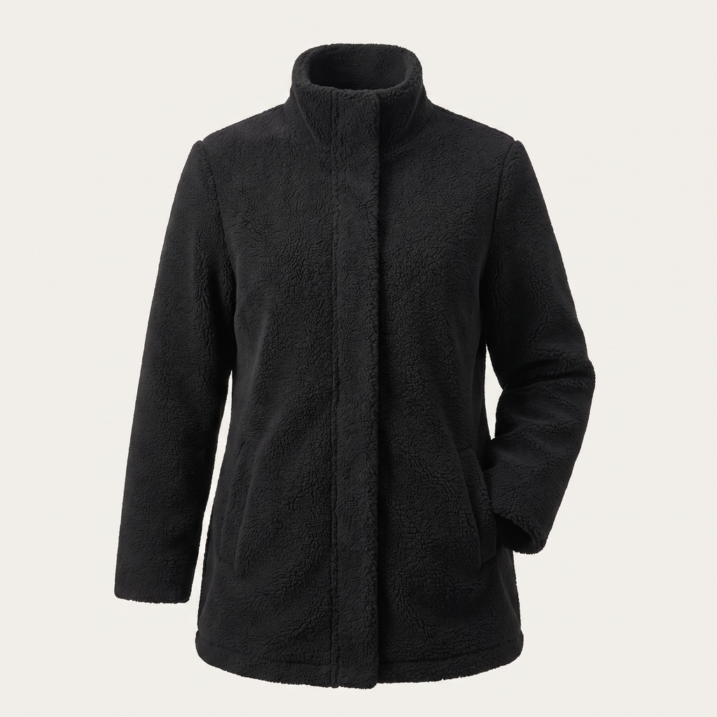 Giacca donna effetto lana - Calda ed elegante