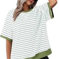 Gray + green