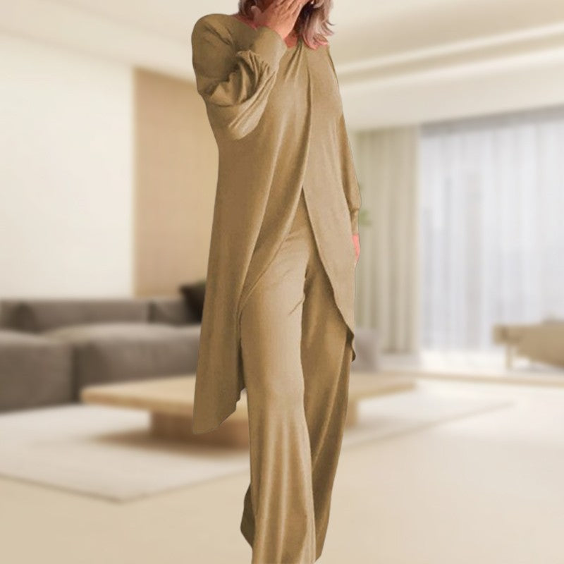 Completo due pezzi abbagliante per donna