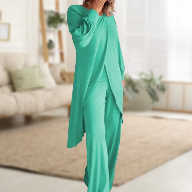 Completo due pezzi abbagliante per donna