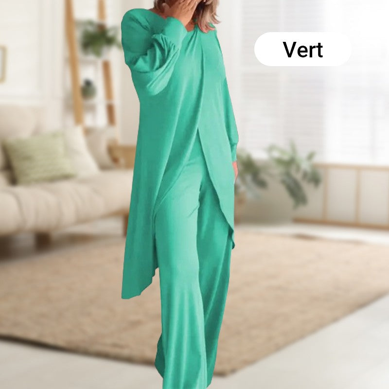 Completo due pezzi abbagliante per donna