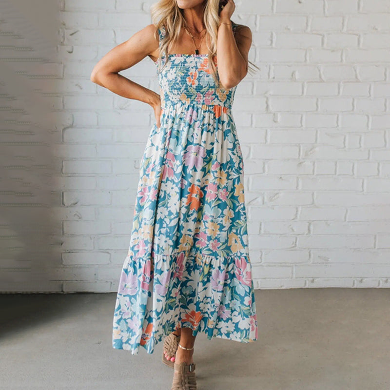 Abito Bloom da donna con spalline sottili - elegante e svolazzante, perfetto per le feste estive