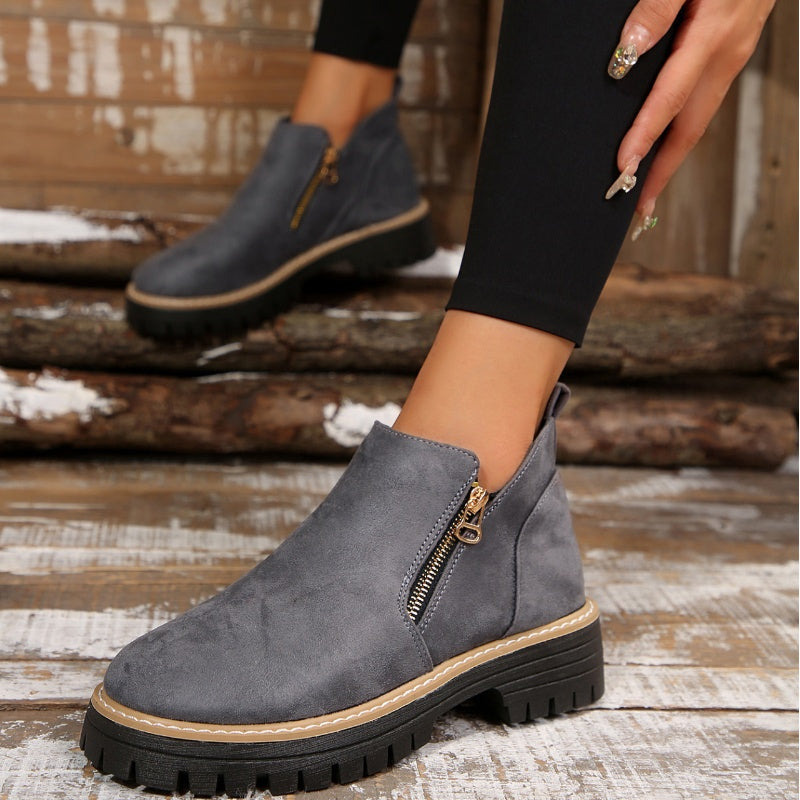Stivaletti alla Caviglia Donna Lusso – Stile Tendenza Comodo e Versatile.