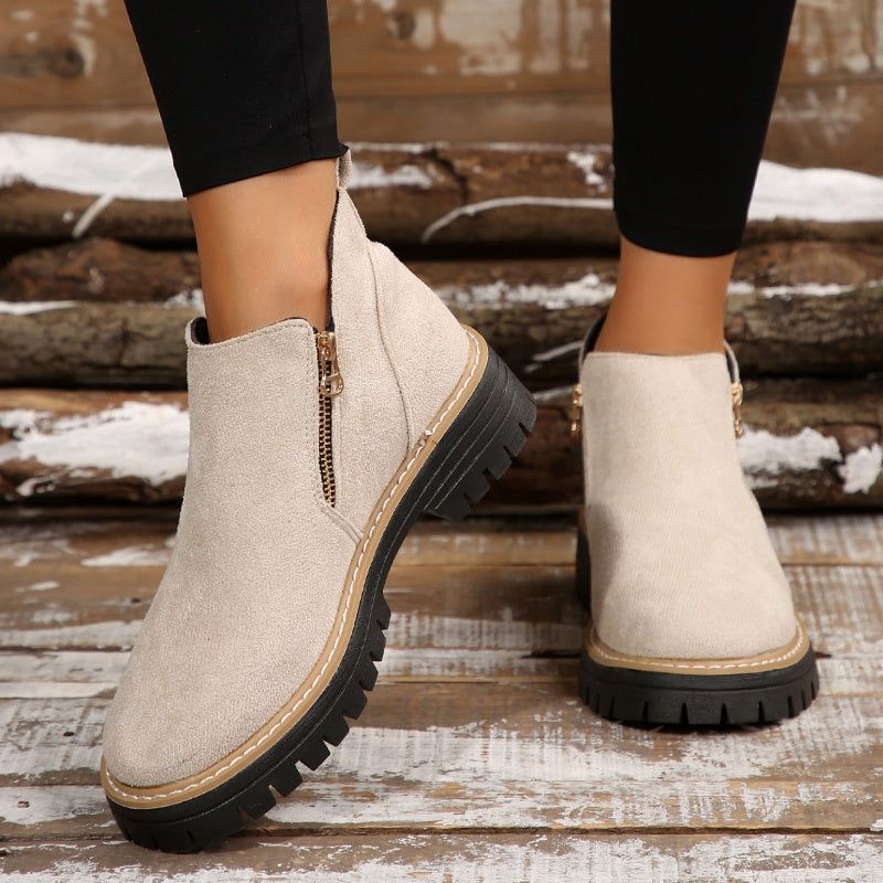 Stivaletti alla Caviglia Donna Lusso – Stile Tendenza Comodo e Versatile.