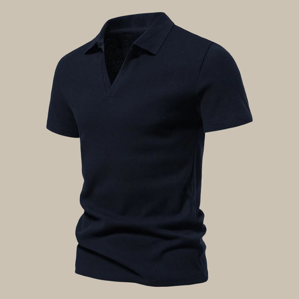 Polo in lana merino premium | Polo a maniche corte da uomo per la primavera