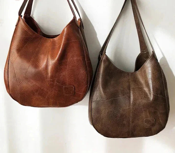 Sac à main pour femme vintage en cuir souple – Élégant et pratique