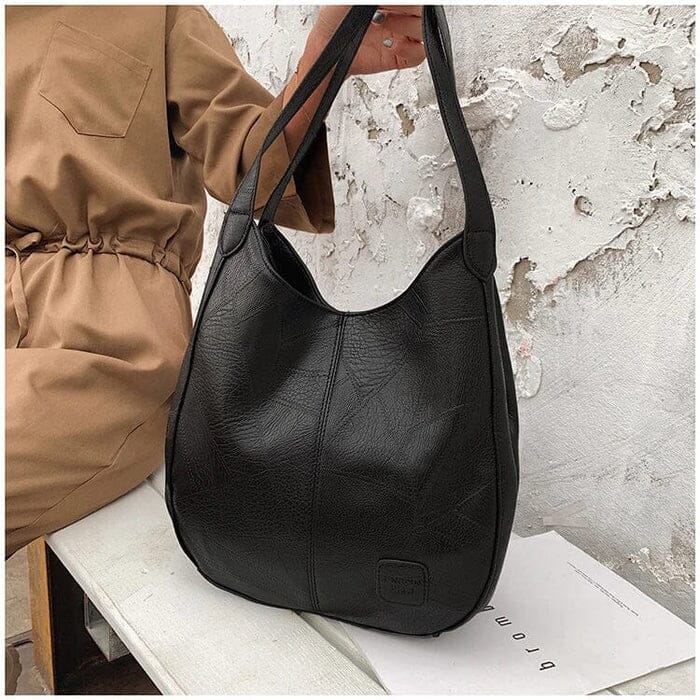 Sac à main pour femme vintage en cuir souple – Élégant et pratique