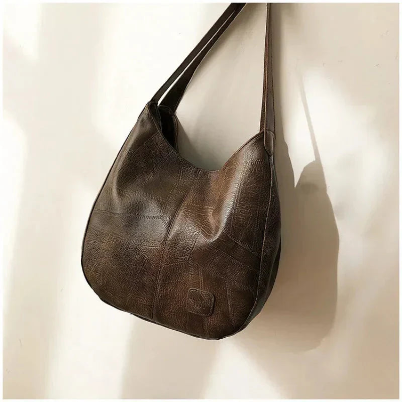 Sac à main pour femme vintage en cuir souple – Élégant et pratique