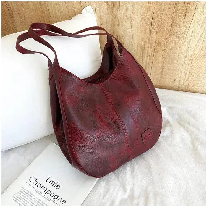 Sac à main pour femme vintage en cuir souple – Élégant et pratique