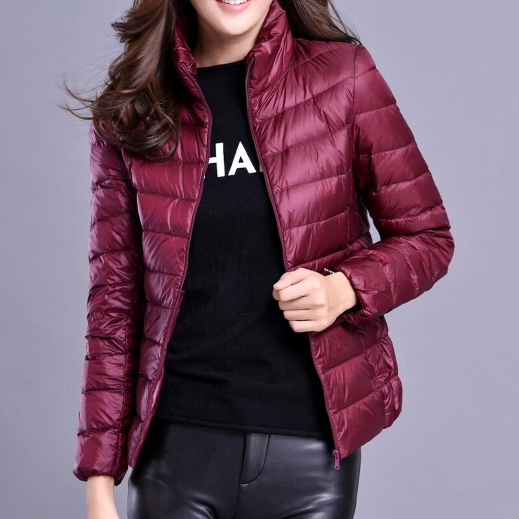 Chaqueta acolchada ultraligera para mujer - Cálida y práctica