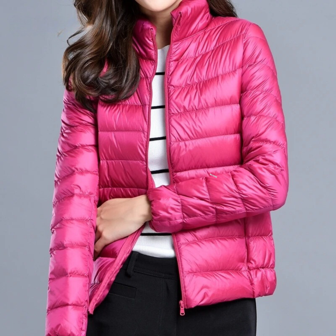 Chaqueta acolchada ultraligera para mujer - Cálida y práctica